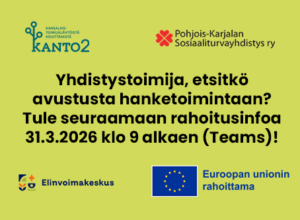 Rahoitusinfo yhdistystoimijoille 31.3. (Teams)